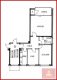 Helle 3-Zimmerwohnung-Wohnung im 1.OG mit Balkon mitten in Frechen-Habbelrath - Grundriss